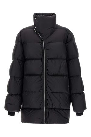 Cappotto Turtle trapuntato nero RICK OWENS | RU02E1791NPD309